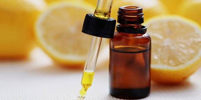 aceite de limón para el rejuvenecimiento de la piel
